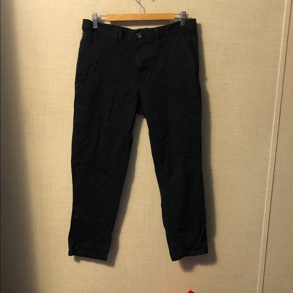 Empyre Men's Black Chinos - Picture 1 of 6